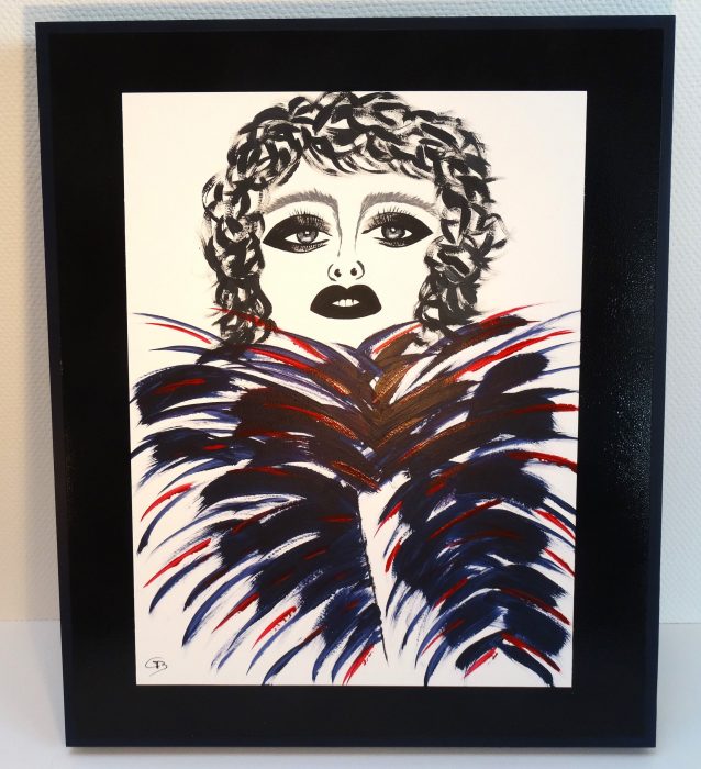 Drei Schwestern-blau (50 x 60 cm)