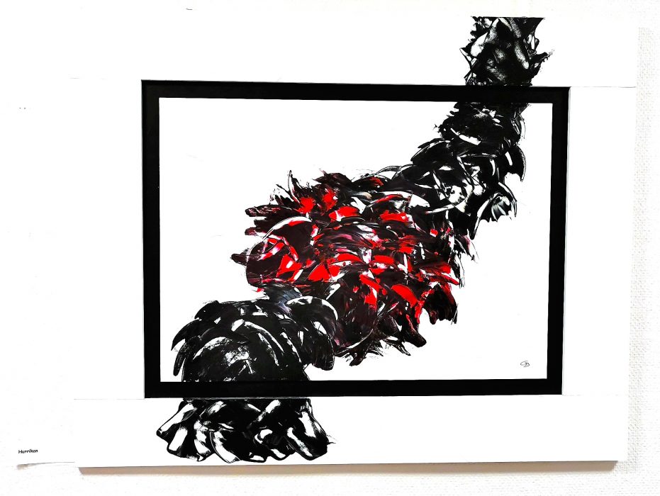 Hurrikan (100 x 80 cm)