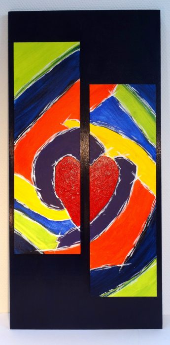 Broken Heart (35 x 74 cm)
